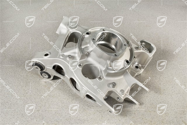 Wheel carrier, rear axle, with steering, L