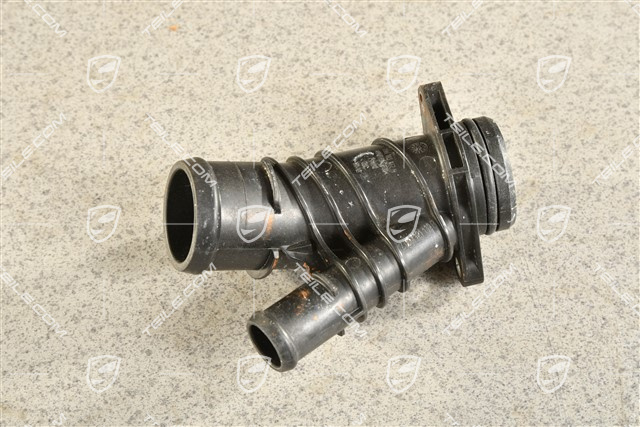 V6, Coolant guide housing flange / neck