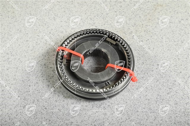 Piasta synchronizująca z kołnierzem blokującym, 1 / 2 Bieg