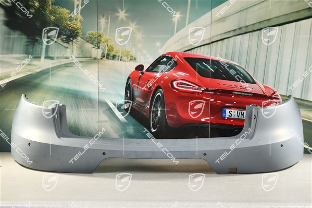 Rear bumper / lining, with ParkAssist / reversing camera