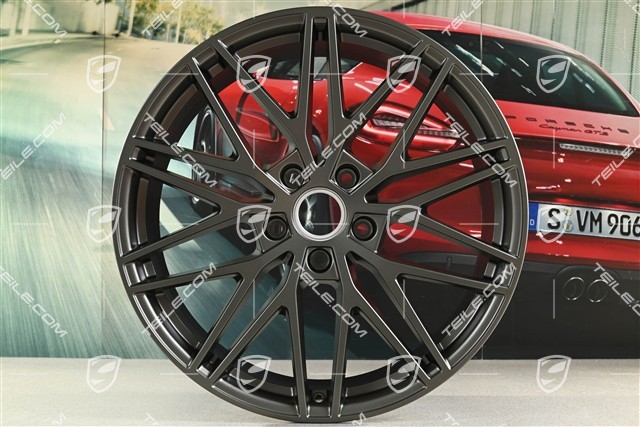 21" Felgensatz Cayenne RS Spyder Design, 11J x 21 ET58 + 9,5J x 21 ET46, Turbonit