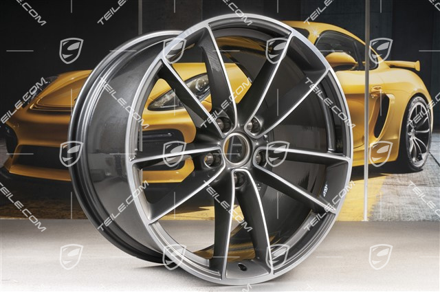 21" Felge Carrera Classic, 11,5 J x 21 ET67, Titan