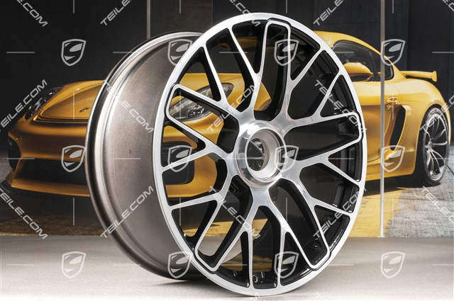 20-inch wheel Turbo S, central lock, 9J x 20 ET51, black