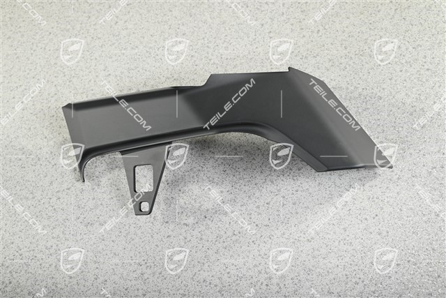 Mittelkonsole, Blende seitlich, Schwarz, L