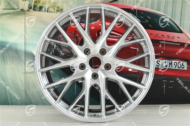 21" Felga Panamera Sport Design, 10,5J x 21 ET71, do kół zimowych, brilliant chrome
