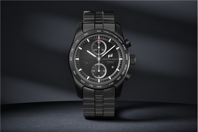 Porsche Design 911 992 Custom-built Chronograph, black titanium, caliber WERK 01.100