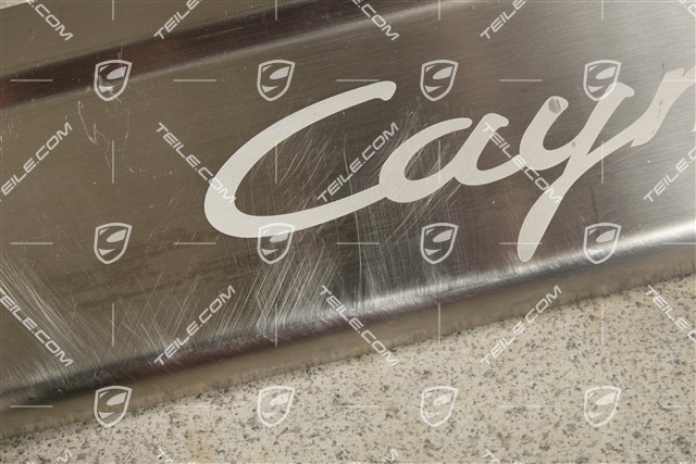 Blenden/Einstiegleisten, unbeleuchtet , Edelstahl, "Cayman", Satz, L+R