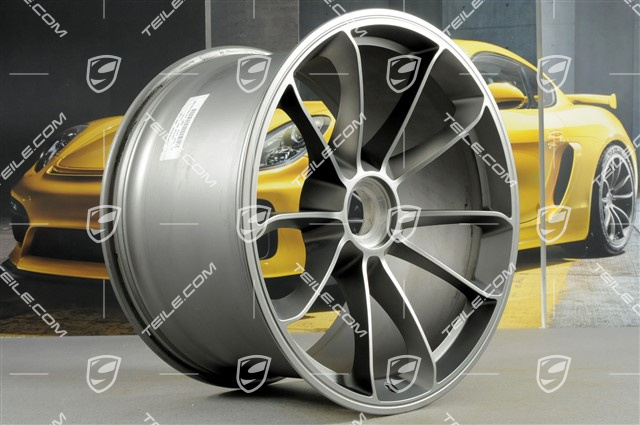 20-inch wheel, GT3, 12J x 20 ET47, Platinum satin-matt