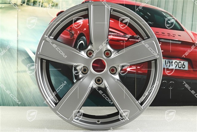20" Felge Carrera Sport, 8,5J x 20 ET57, platinum seidenmatt