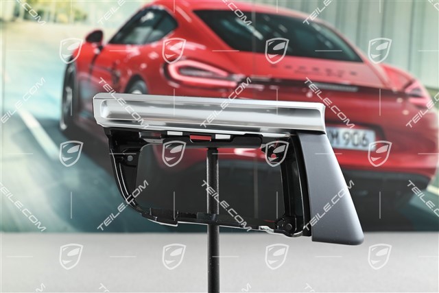 Trim / moulding Dashboard side vent, Black, L