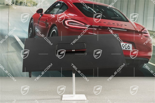 Kofferraumverkleidung Deckel, Oben, Schwarz / PCM2