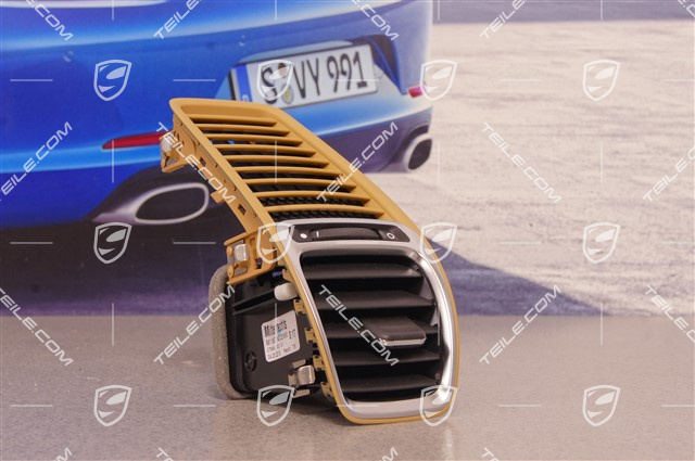 Dashboard centre vent / nozzle, Luxor beige, R Dashboard centre vent / nozzle, Luxor beige, R