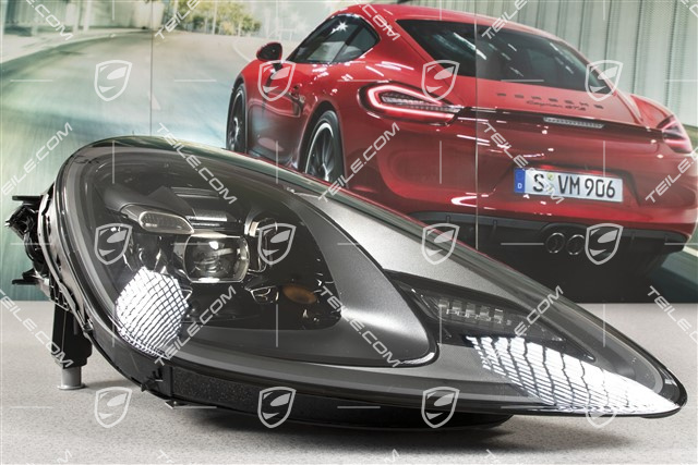 LED Scheinwerfer, PDLS, abgedunkelt, R