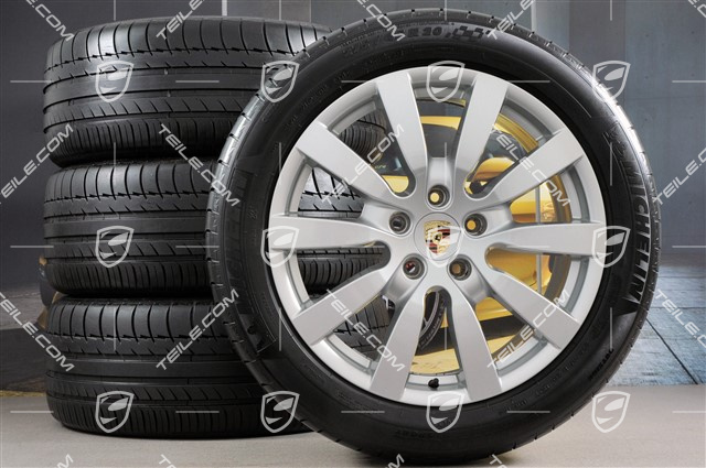 20" SportDesign II Sommerräder Satz, 4x Felgen 9J x 20 ET 57 + 4x Reifen 275/45 R 20 110Y XL, ohne RDK