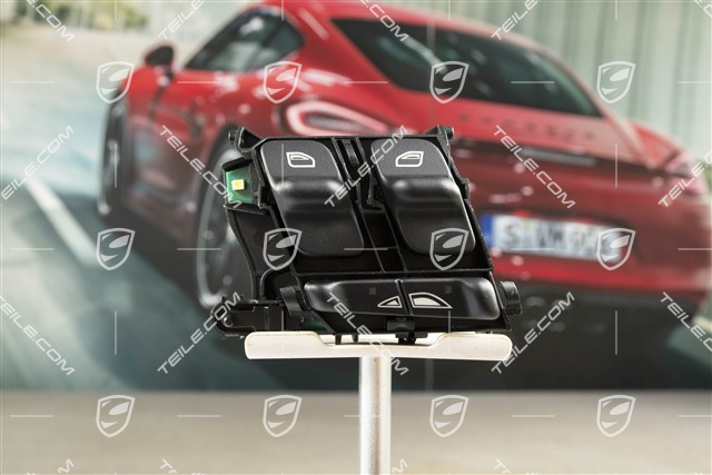 Window multi switch, drivers side, Cabrio, LL/L