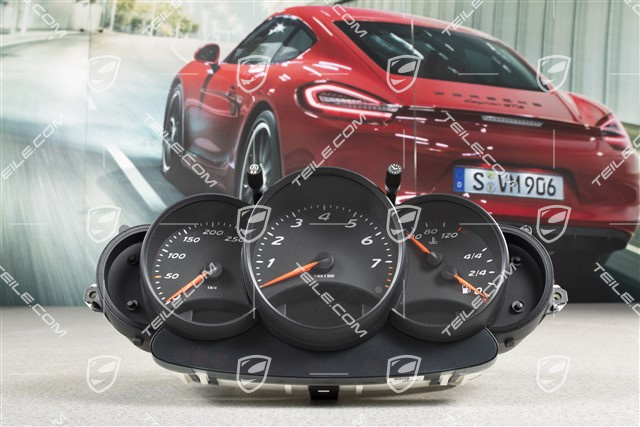 Instrument cluster, 5th-speed manual transmission, standard package