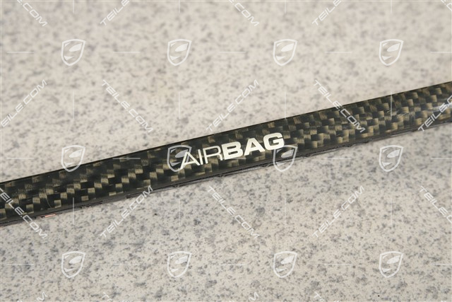 Zierleiste, Carbon, Beifahrerseite