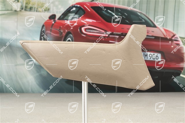 Mittelkonsole, Blende seitlich, Leder, Tartufo, hell, R