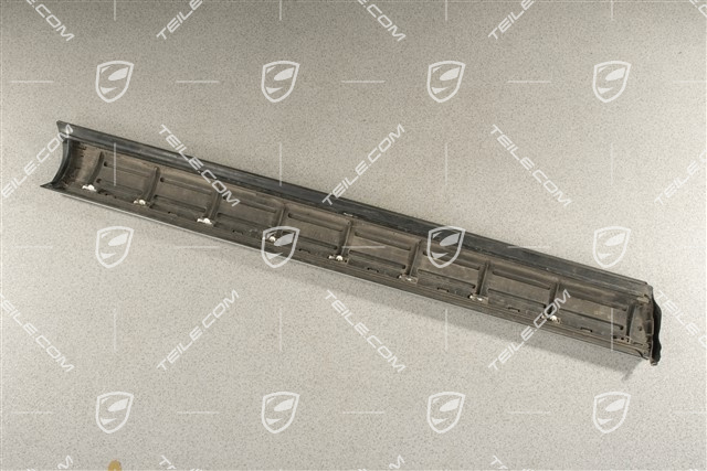 Leiste, Tür vorne, Aluminium-Paket, Schwarz/Grau, R