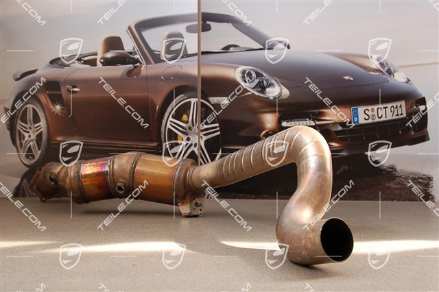 Abgasrohr mit Katalysator, Zyl. 1-4, Turbo, R