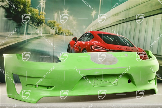 GT3RS rear bumper, with a hole for a rear view camera (damaged)