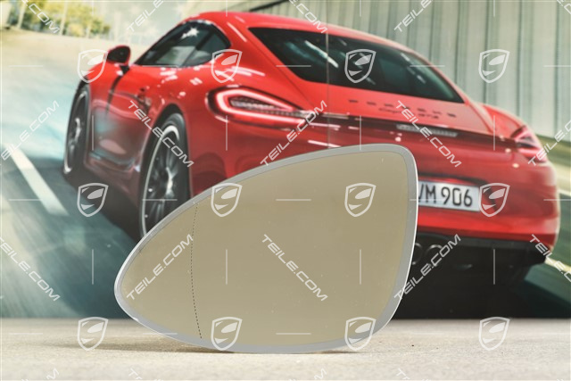 Spiegelglas Asphärisch, automatisch abblendbar, separat beheizbar, L