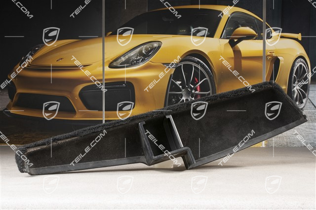 Ablagekasten Türverkleidung , Teppich / Leder, Klangpaket, Schwarz, R