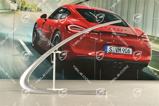Listwa ozdobna, boczna szyba, aluminium, R