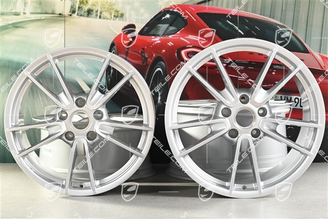 19+20" wheel rim set Carrera, rims: front 8,5J x 19 ET52 + rear 11J x 20 ET80
