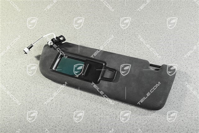 Sonnenblende, Alcantara Schwarz, L