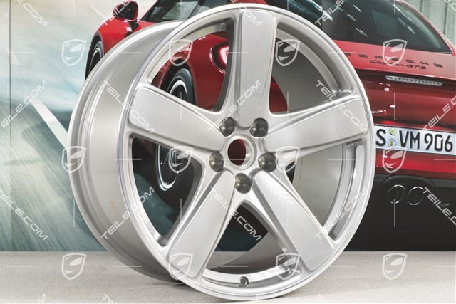 19" Felga Macan Sport Classic, 9J x 19 ET21, srebrny GT-Silver metallic