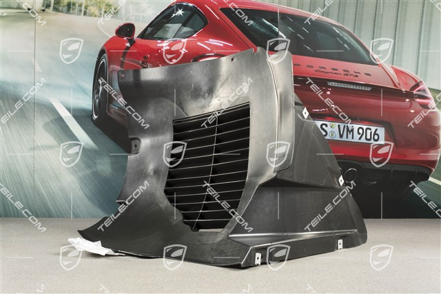 Front wheel-well liner, front part, V8, R