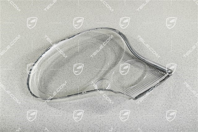 Litronic-Scheinwerferglas (Bi-Xenon), geriffelt, R