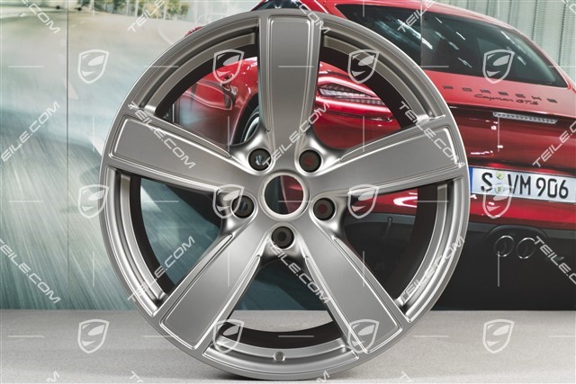 20" Felge Carrera Sport, 11,5J x 20 ET56, Platinum-Seidenmatt