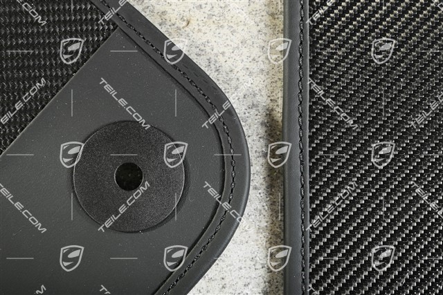 Zestaw dywaników, carbon, 4 części