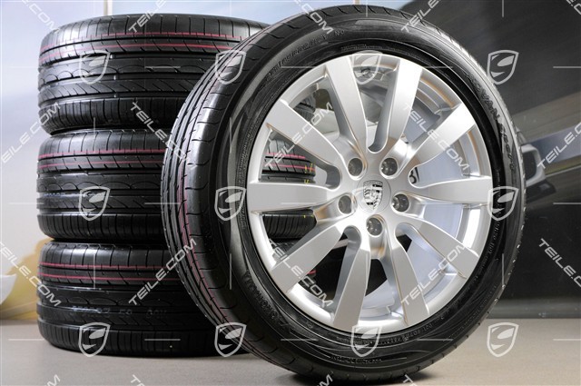 20" SportDesign II Sommerräder Satz, Felgen 9J x 20 ET57 + NEUE Michelin Sommerreifen 275/45 R20, mit RDK-Sensoren
