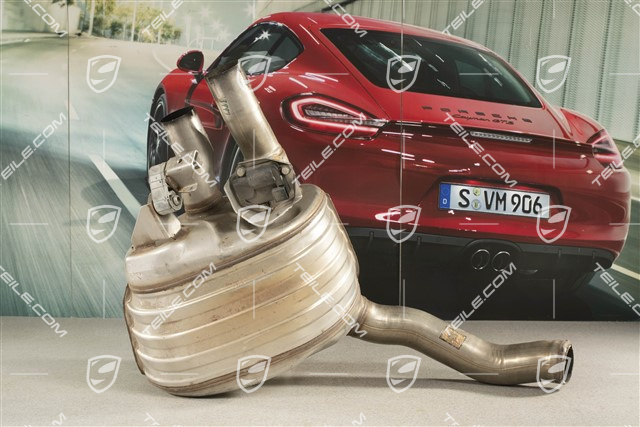 4,0L, Nachschalldämpfer, ohne Endrohr, R