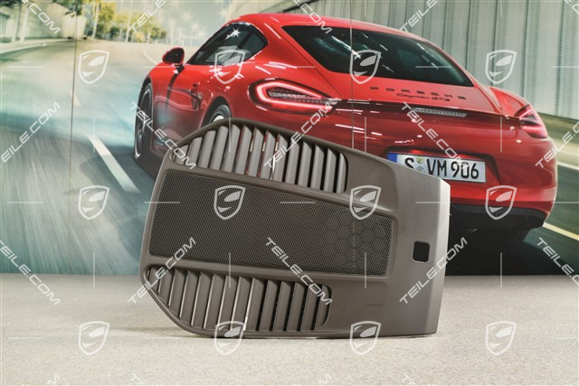Dashboard trim centre, Upper, Agate Grey