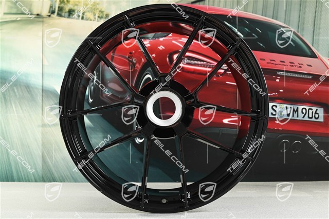 21-inch wheel rim Carrera GTS, 11,5J x 21 ET79, center lock, black high gloss