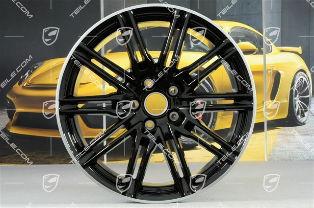 21" Felge Sport Edition, 10J x 21 ET50, schwarz hochglanz