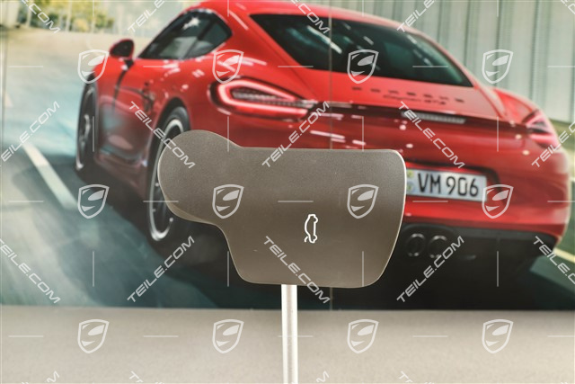 Pull handle / Lever bonnet opening, Agate Grey