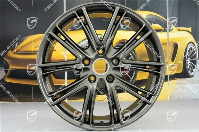20" Felgensatz Exclusive Design, 10,5J x 20 ET71 + 9,5J x 20 ET71, für Winterbetrieb, Platinum Seidenglanz