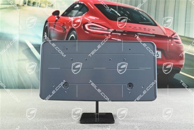 Number plate holder, short