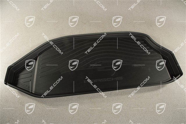 Kofferraumwanne, PORSCHE Schriftzug