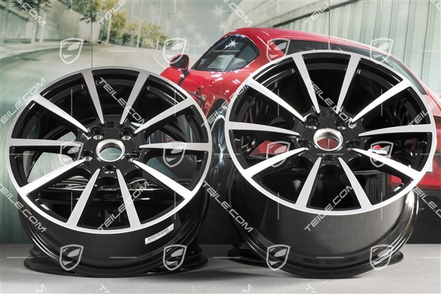 20-inch Carrera Classic (II) wheel rim set, 8,5 J x 20 ET49 + 11,5 J x 20 ET76