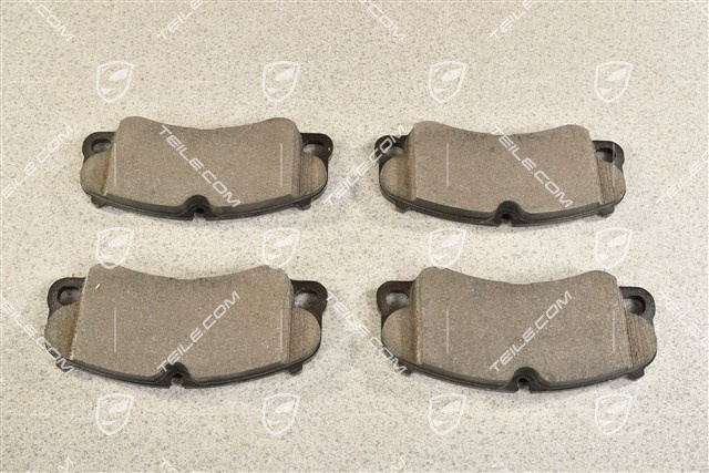 Front brake pad set, PSCB, L+R