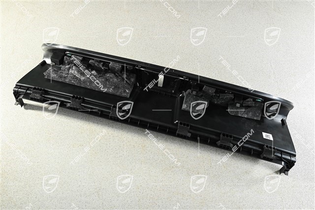 Kofferraum Schlossabdeckung / Schlossträger Blende, Edelstahl