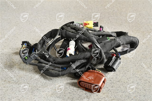 Wiring harness for front bumper, Real Top View, Turbo S, R