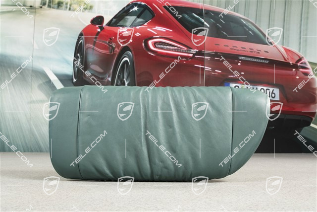 Rear / back seats, Lumbar support, Draped leather, Nephrite green, Convertible, R