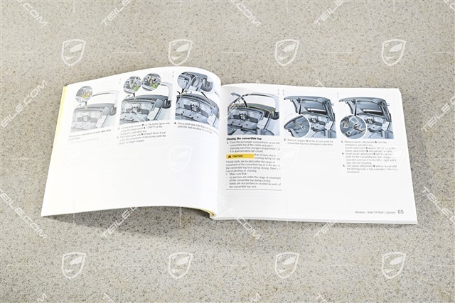 Driver's Manual / Handbook 911 997.2 English